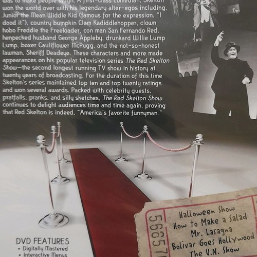 Red Skelton DVD English language