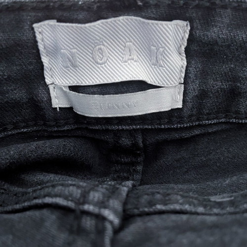 Noak Jean pant with rips used, size W34 L32, black