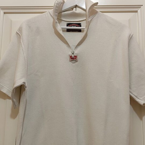 Vintage Oxyd Streetwear Polo shirt like new, white, size L