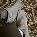 Greek stitched ankle boot