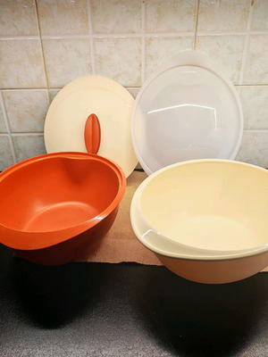 Tupperware Thermo Duo New, 3.1L Outer and 2.5L Inner Bowl