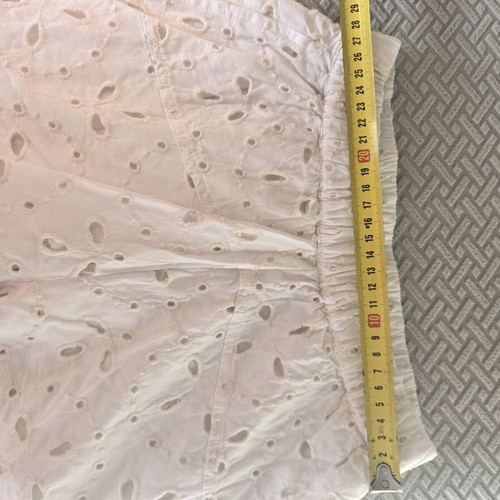 Zara girls' pants size 9 years 134 cm white like new