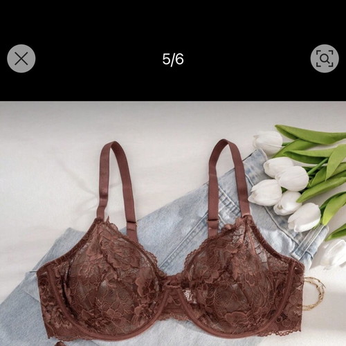 Shein bra new, brown, size 3XL