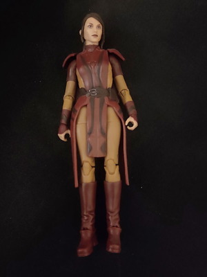Star Wars Black Series Bastila Shan figure used 15 cm