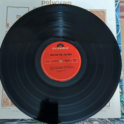 The Who Who Are You LP used, rock