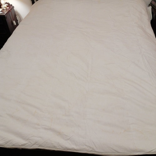 Down comforter used double 230x220 with cotton fabric