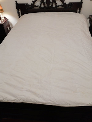 Down comforter used double 230x220 with cotton fabric