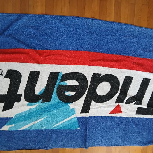Trident towel like new, promotional 91x135 cm