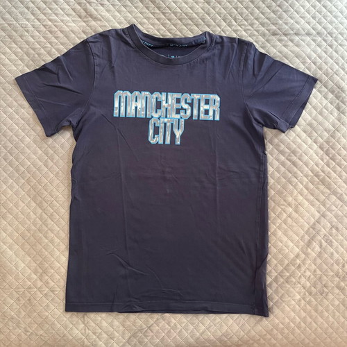 Manchester City Boys' T-shirt XL like new, dark blue, Puma