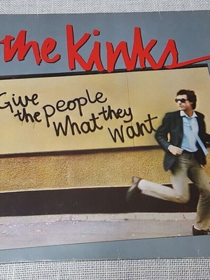 The Kinks Give The People What They Want LP Γερμανίας 1981 μεταχειρισμένο, rock
