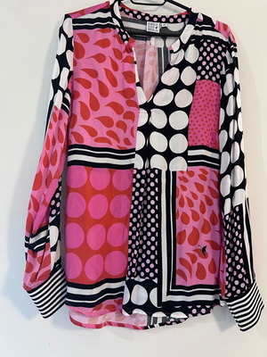 Emily Van Den Bergh blouse like new, multicolor, size M