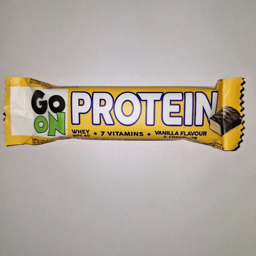 Go On Protein bars set of 24 50gr each, vanilla chocolate flavor