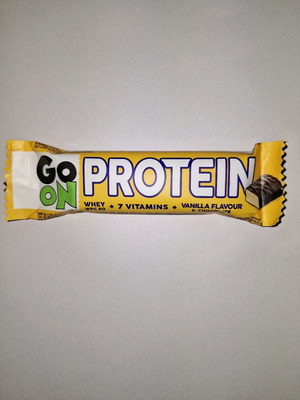 Go On Protein bars set of 24 50gr each, vanilla chocolate flavor