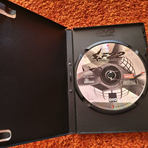 CD Computer Games Magazine used with F22 for PC