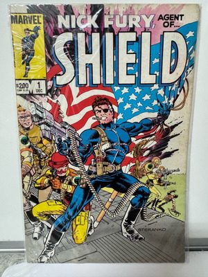 Nick Fury Agent of Shield comic like new, first edition 1983