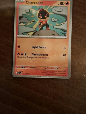 Pokemon Card Charcadet new