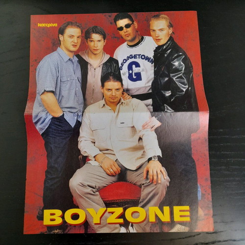 Boyzone posters set of 2, A4 size