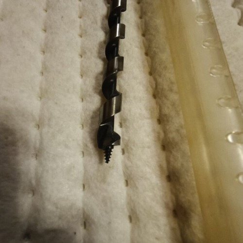 Bosch wood drill bit with hex shank 12mm x 360mm x 450mm like new
