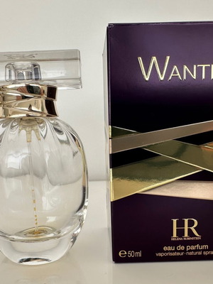 Кристална бутилка парфюм Wanted 50ml Helena Rubinstein като нова