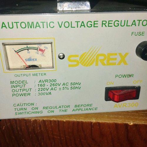 Automatic voltage regulator like new