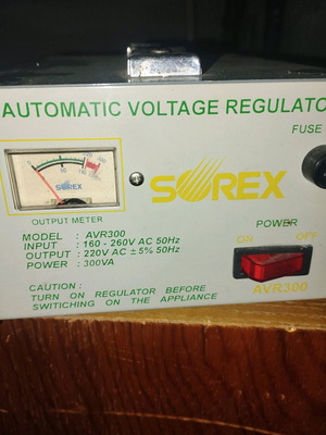 Automatic voltage regulator like new