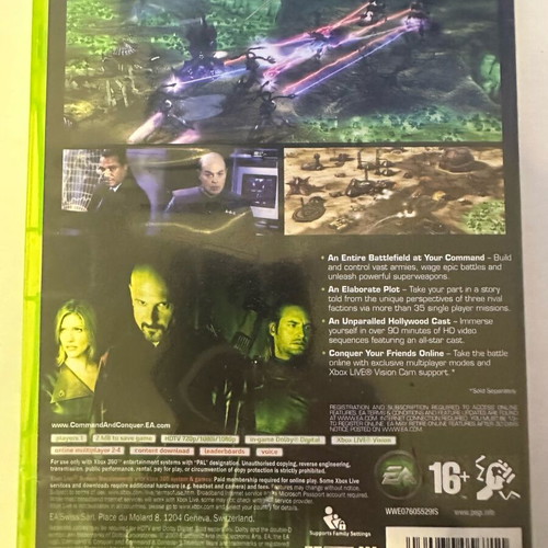 Command & Conquer Tiberium Wars Xbox 360 like new