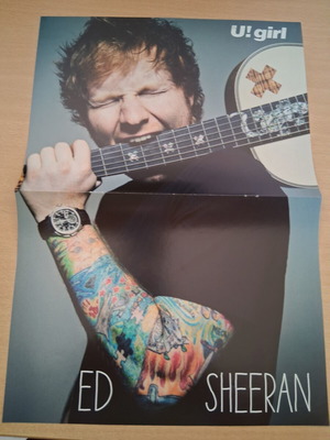 Billie Eilish Ed Sheeran poster, new
