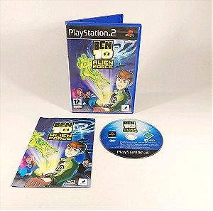 Ben 10 Alien Force πλήρες PS2 Playstation