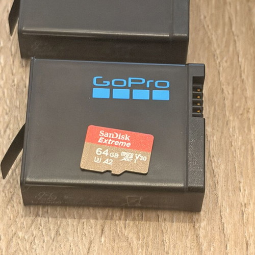 GoPro HERO13 Black action camera like new with accessories and 2 batteries