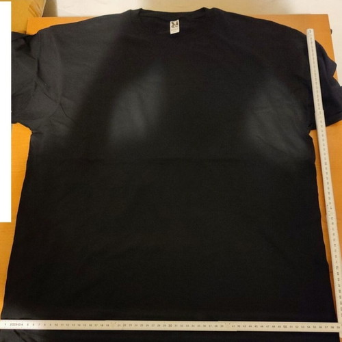 Roly T-shirt black XXL new, 100% cotton