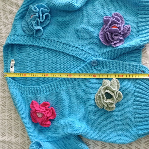 Handmade Mochy women's pullover like new, multicolor, size M