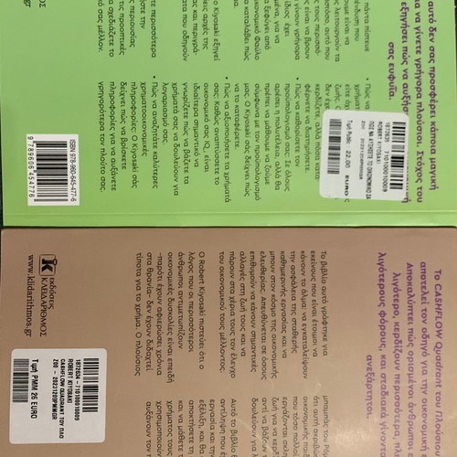 Robert T. Kiyosaki books new, set of 2
