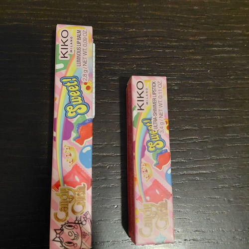 KIKO MILANO Sweet! Lip Set new, limited edition Candy Crush
