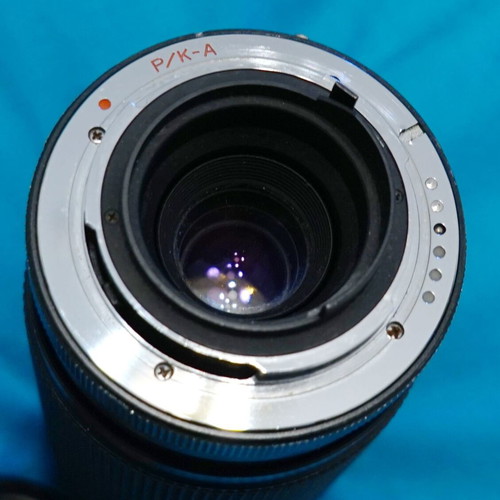 Vivitar 75-300mm f/4.5-5.6 MC Macro Focusing Zoom Lens used, Pentax P/K A mount