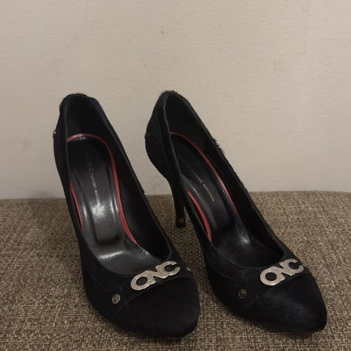 CNC Costume National Pumps used, size 36.5, black with minor heel defect