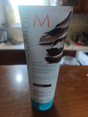 Moroccanoil hair color mask new, brown shade