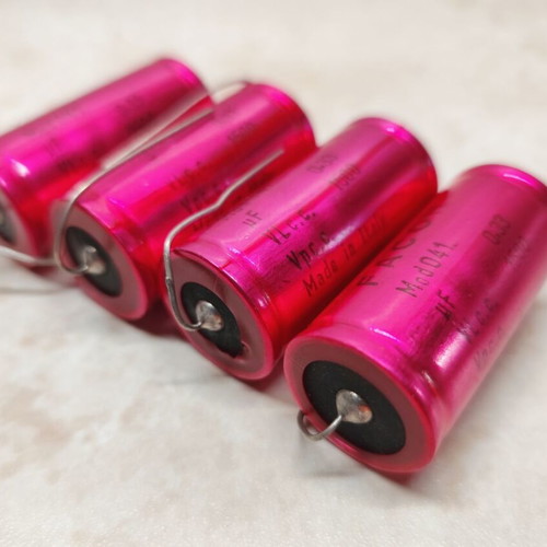 Facon Axial Capacitors 330 nF 1500 V Vintage Audio NOS set of 4