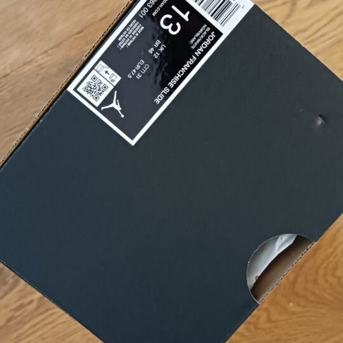 Nike Air Jordan Empty Box new with gold Jumpman logo