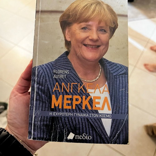 Angela Merkel book used