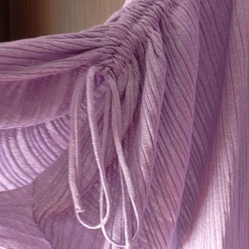Zara women's dress purple new, kimono style, size L