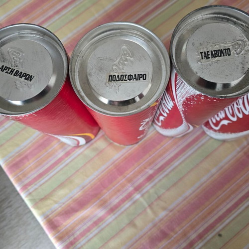 Συλλεκτικό σετ Coca-Cola από τους Ολυμπιακούς του 2004 καινούργιο