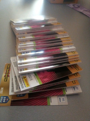 Panini cards new, 30 cents or one