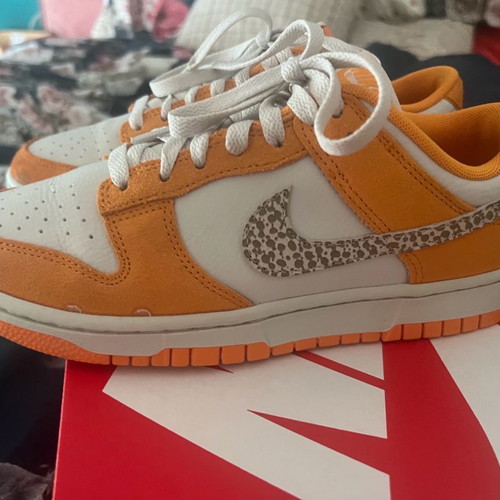 Nike Dunk Low brand new, size 38.5, orange