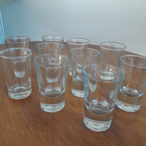 Shot glasses 10 pieces new and flawless