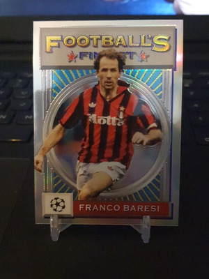 Topps Football Finest Flashbacks 2021-22 Franco Baresi Refractor like new