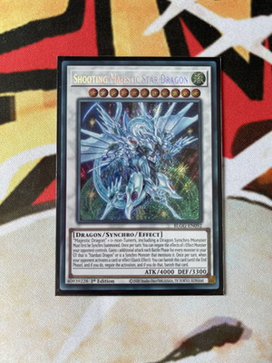Shooting Majestic Star Dragon Secret Rare near mint