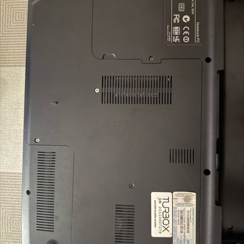 Turbo X laptop used with keyboard issue