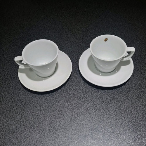 Nescafé Gold porcelain cup and saucer set new