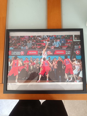 Olympiacos framed photos of important moments, pack