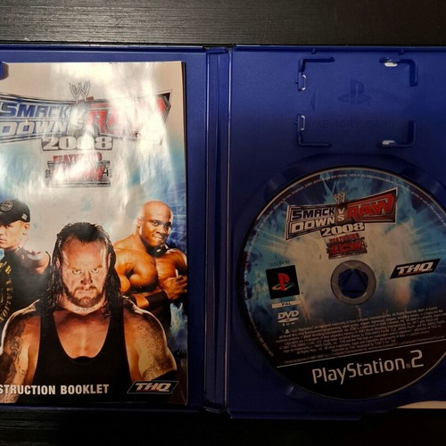 WWE Smackdown Vs. Raw 2008 PS2 used